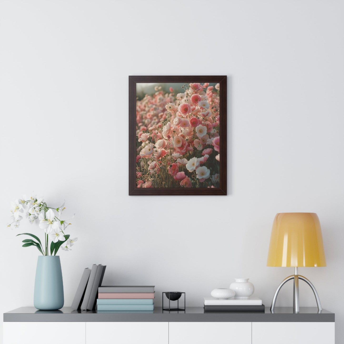 Pink Perfection Framed Vertical Poster
