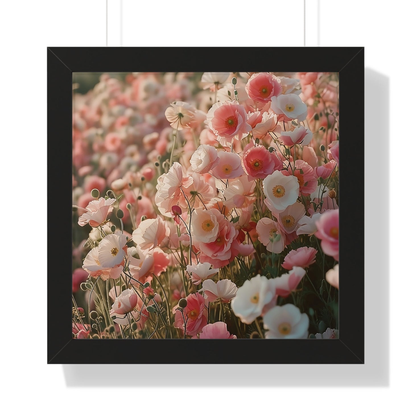 Pink Perfection Framed Vertical Poster